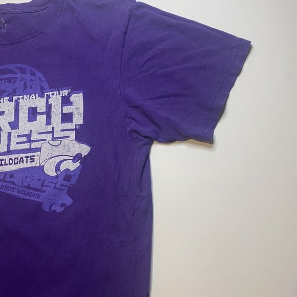 NCAA March Madness T-Shirt Size Large Kansas State Wildcats - Picture 2 of 7